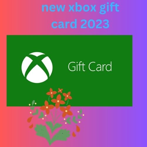 New xbox gift card 2023